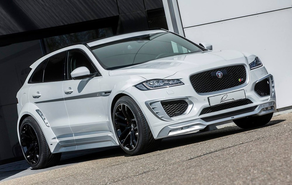 Video: Jaguar F-pace With Power Upgrade By Lumma Design 