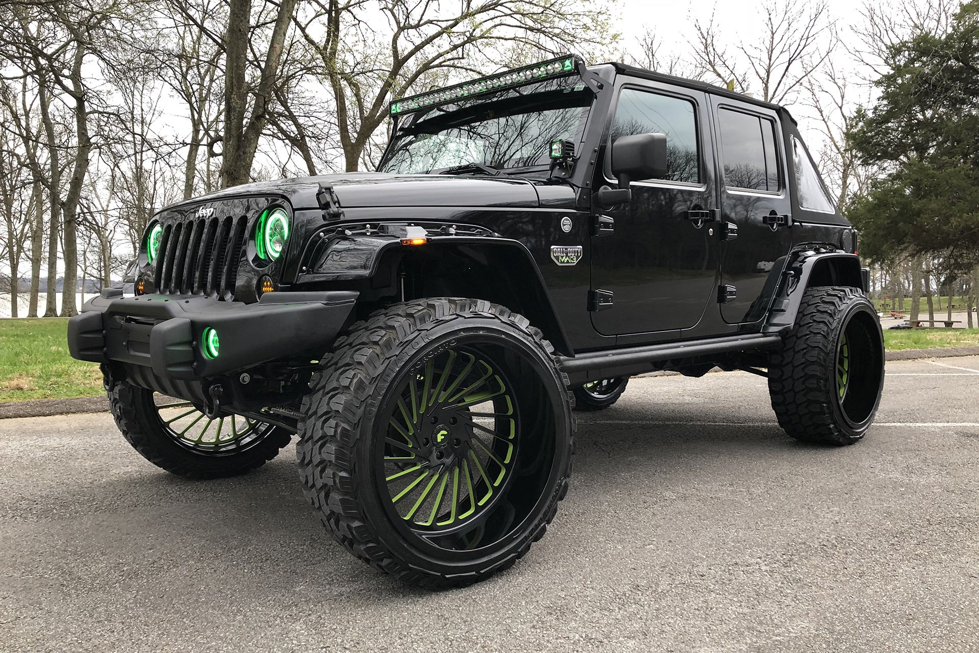 Jeep Wrangler ‘Call of Duty’ Special Gets Massive Wheels and Some ...